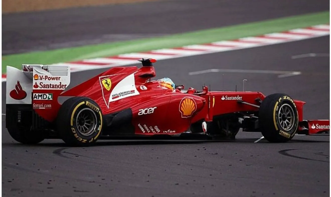 GP Gran Bretaña 2012, libres 3: Alonso el más rápido en seco