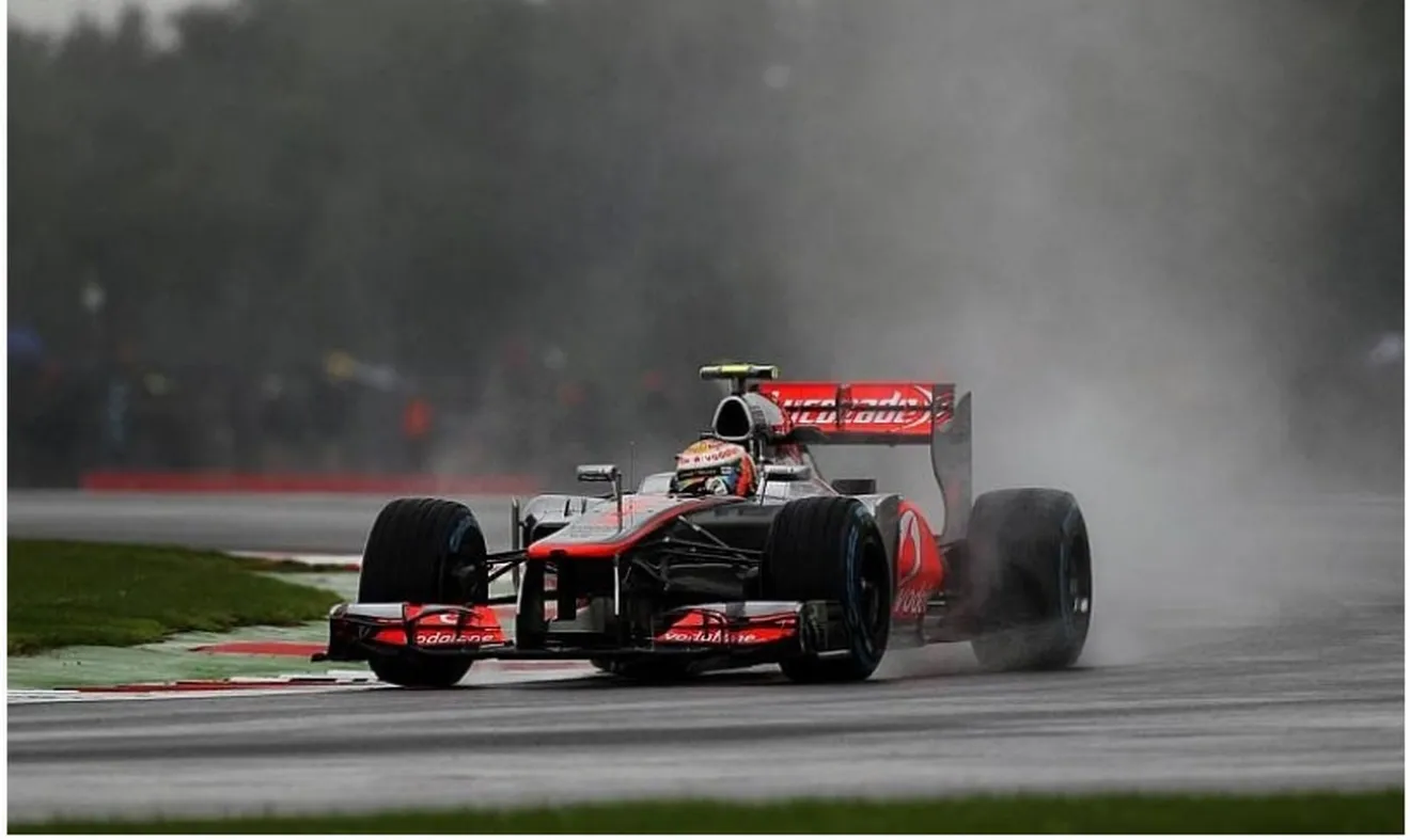 GP Gran Bretaña 2012, Libres 2: Hamilton por delante de Kobayashi