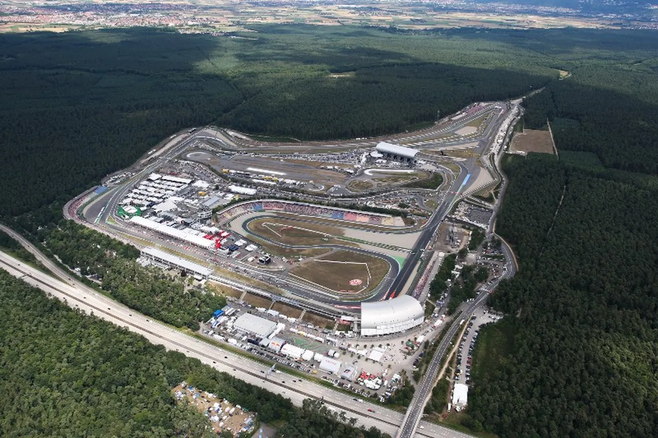 GP Alemania 2012, Agenda de eventos y datos del circuito