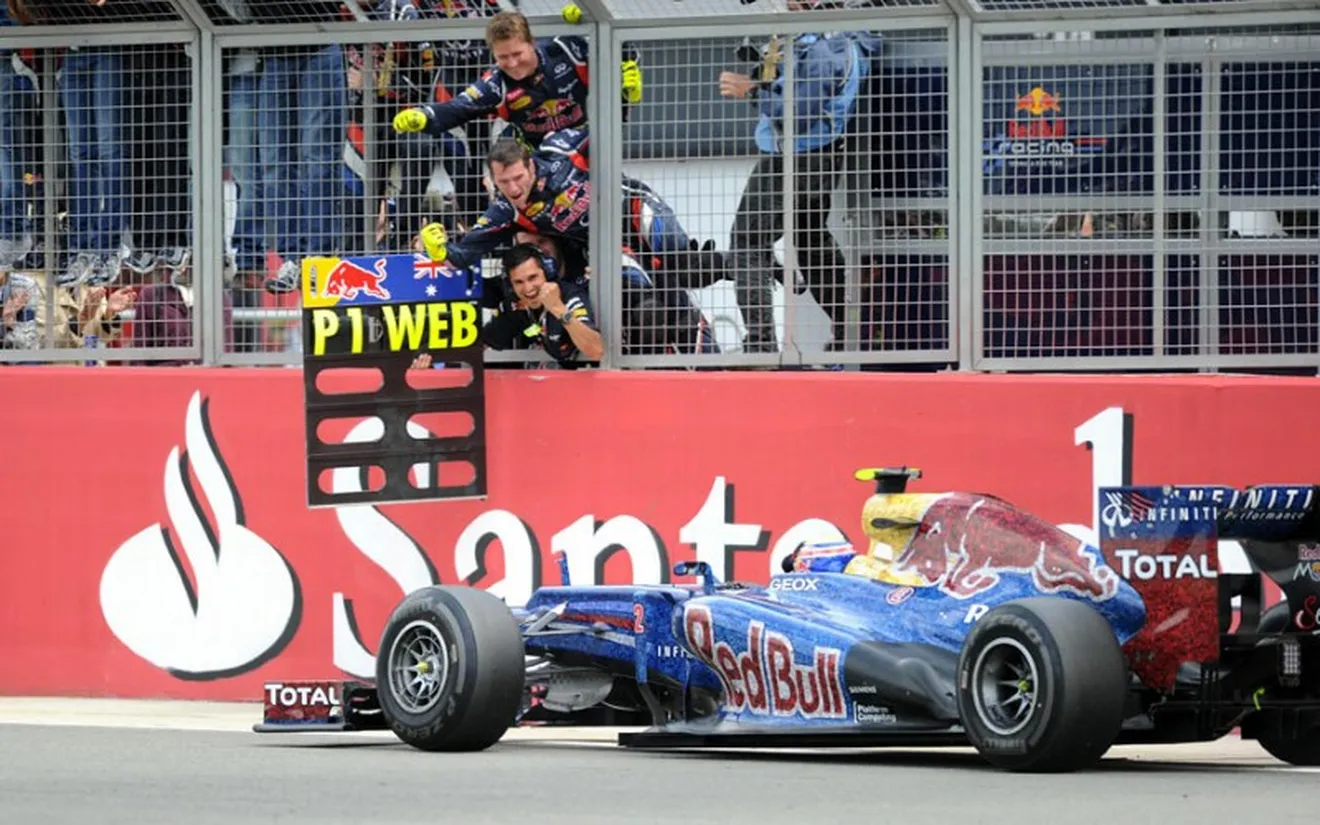 Webber Silverstone 2012