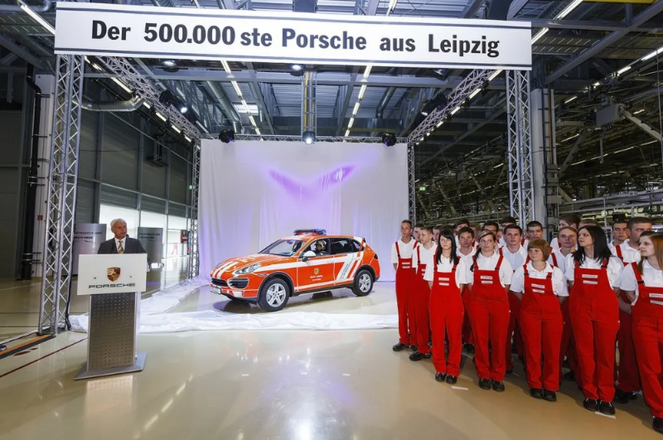 Porsche 500.000 unidades en Leipzig