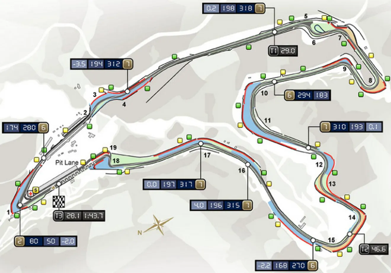 GP de Bélgica 2012: Agenda de eventos y datos del circuito