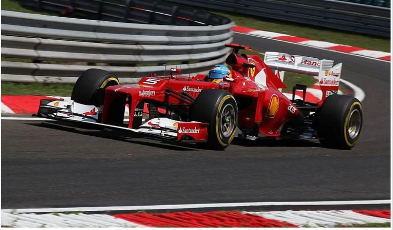 GP Bélgica 2012, Libres 3: Alonso el más rápido. El sol por fin luce en Spa