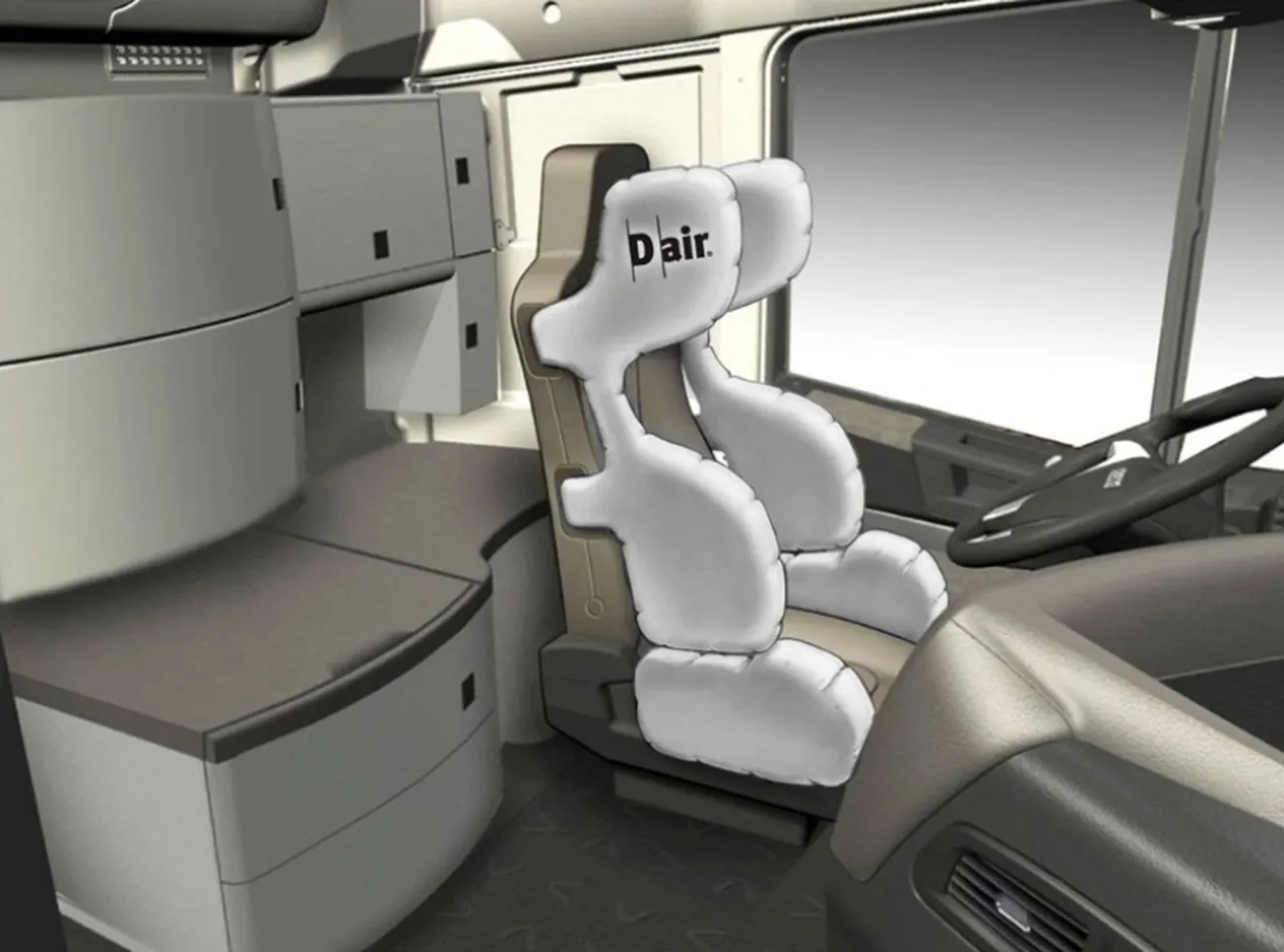 Iveco y Dainese desarrollan un airbag envolvente para vehículos comerciales