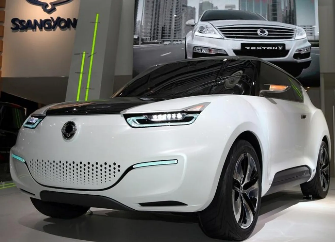 SsangYong e-XIV Concept: eléctrico de autonomía extendida