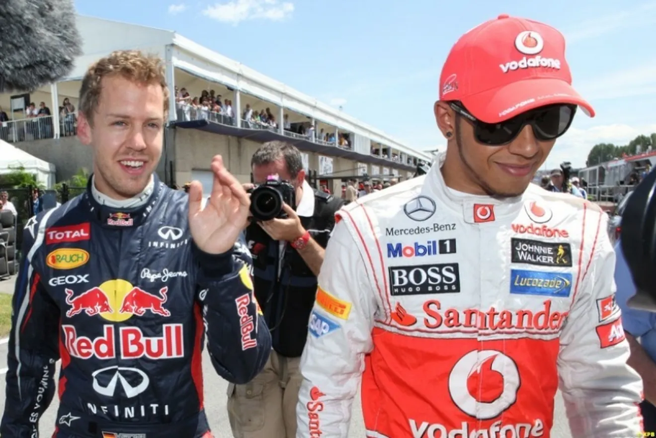 Hamilton: “Cuando gané el Mundial no tuve tanta suerte como Vettel”