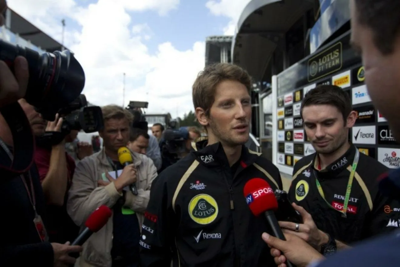Grosjean pide disculpas a Webber: “Fue un error estúpido”