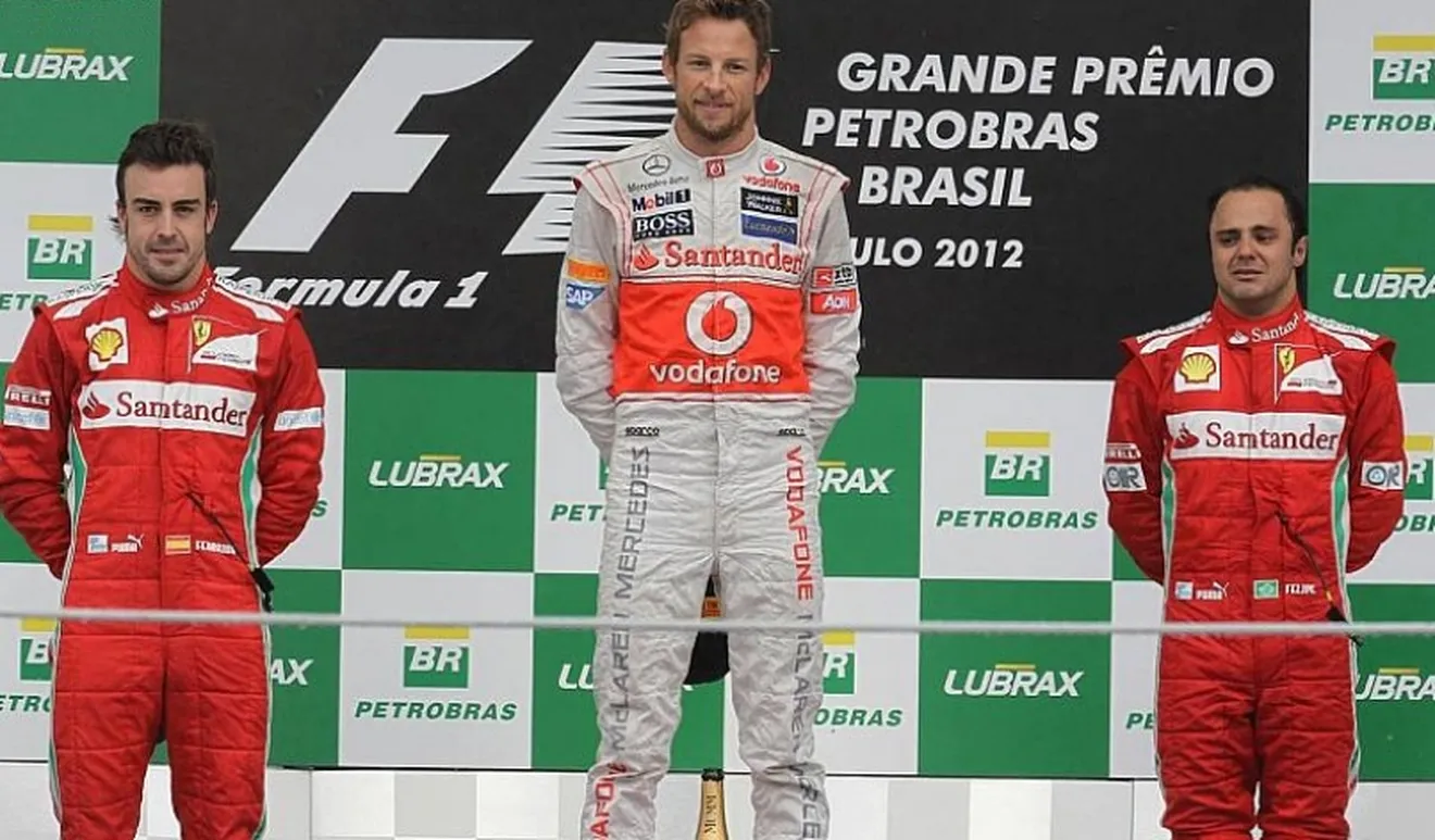 Sebastian Vettel tricampeón del mundo. Button gana en Interlagos