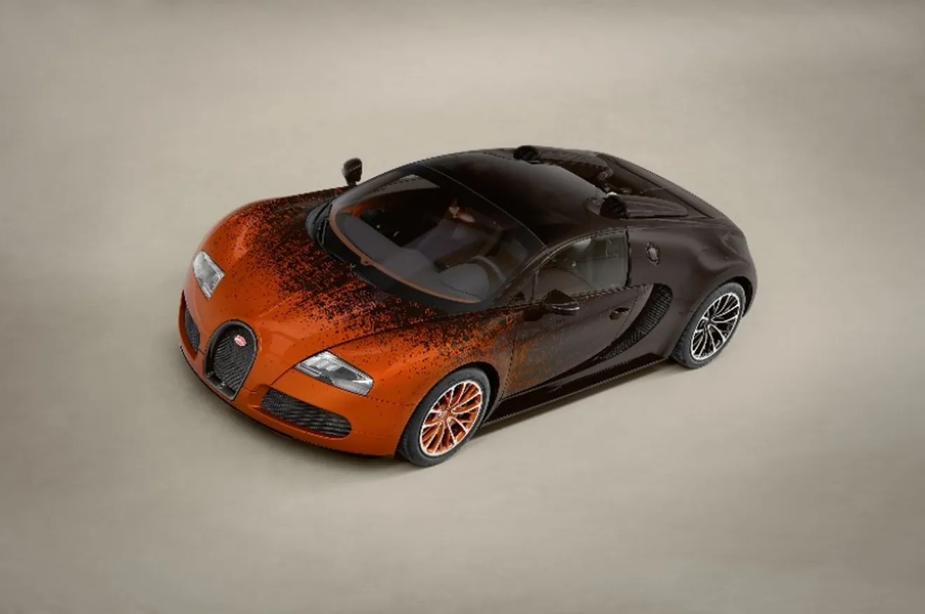 Bugatti Veyron Grand Sport Venet, arte sobre ruedas