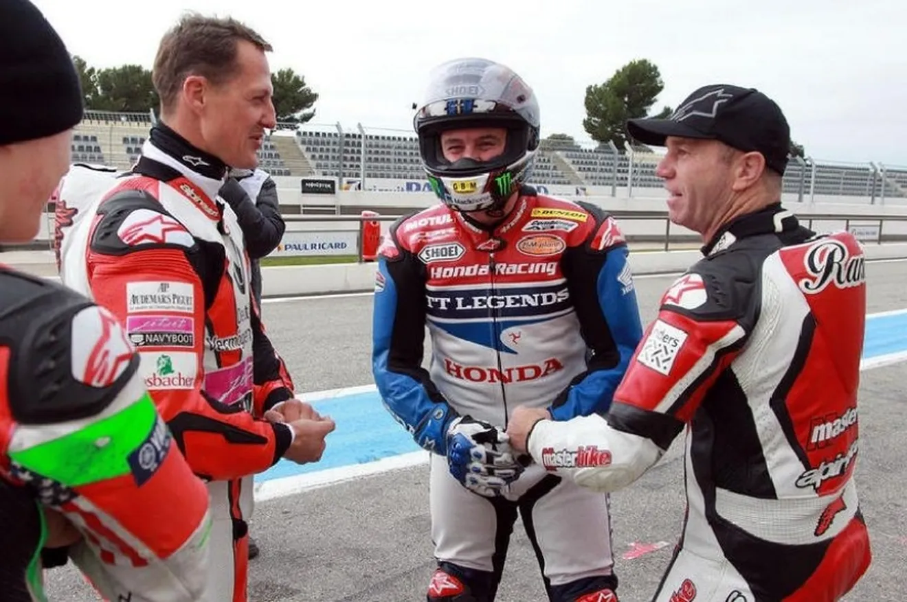 ¿Qué hacían Michael Schumacher y Pol Espargaró juntos en Paul Ricard?