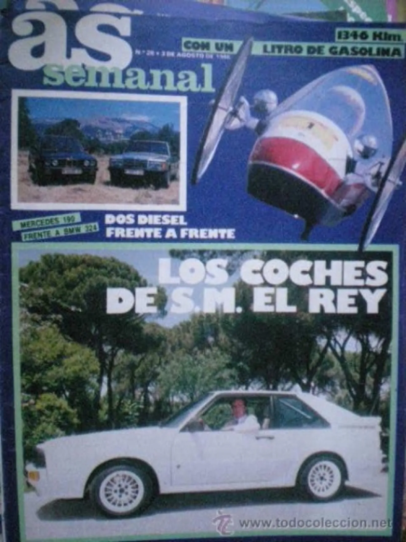 Las leyendas de Don Juan Carlos I con los coches