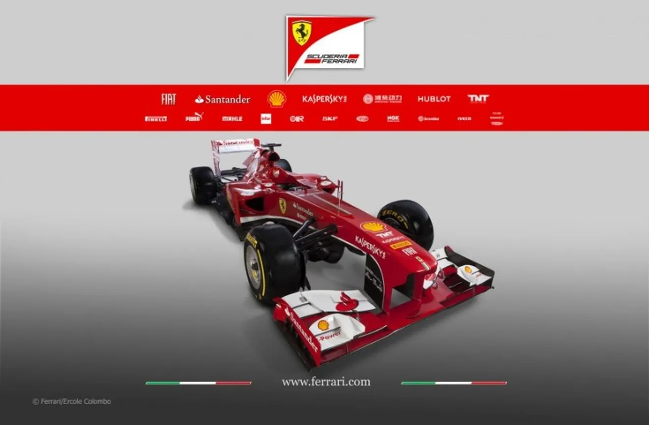 Ferrari F1 2013 F138 coche Alonso