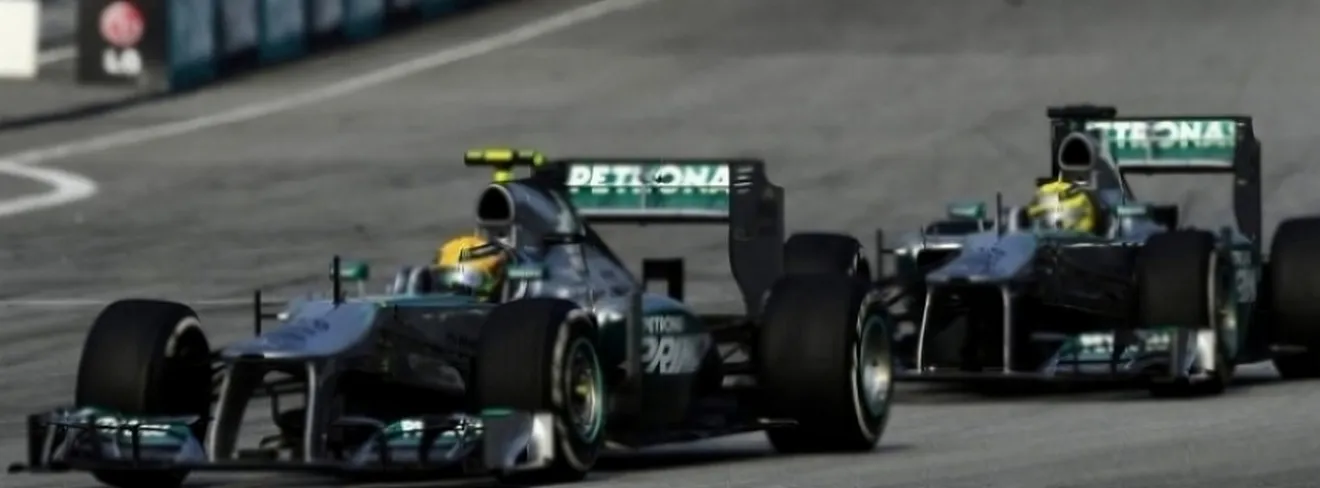 Hamilton: ''Rosberg debería estar en el podio''