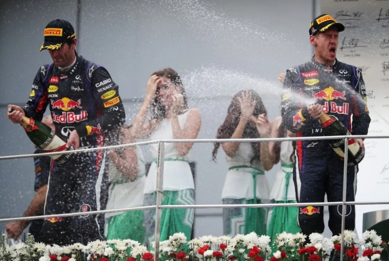 Red Bull resolverá la disputa entre Vettel y Webber ''internamente''