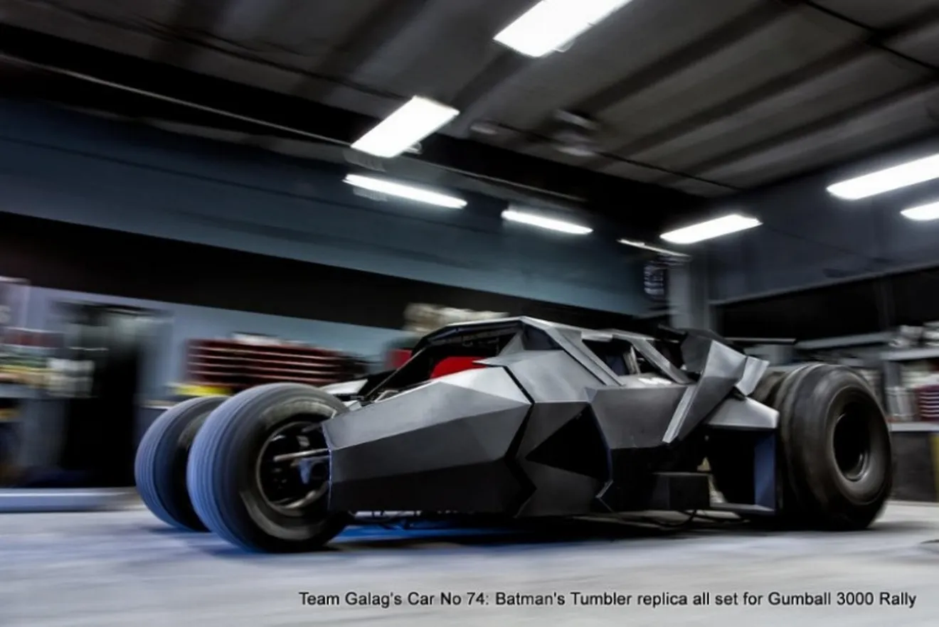 El Tumbler de Batman participará en la Gumball 2013