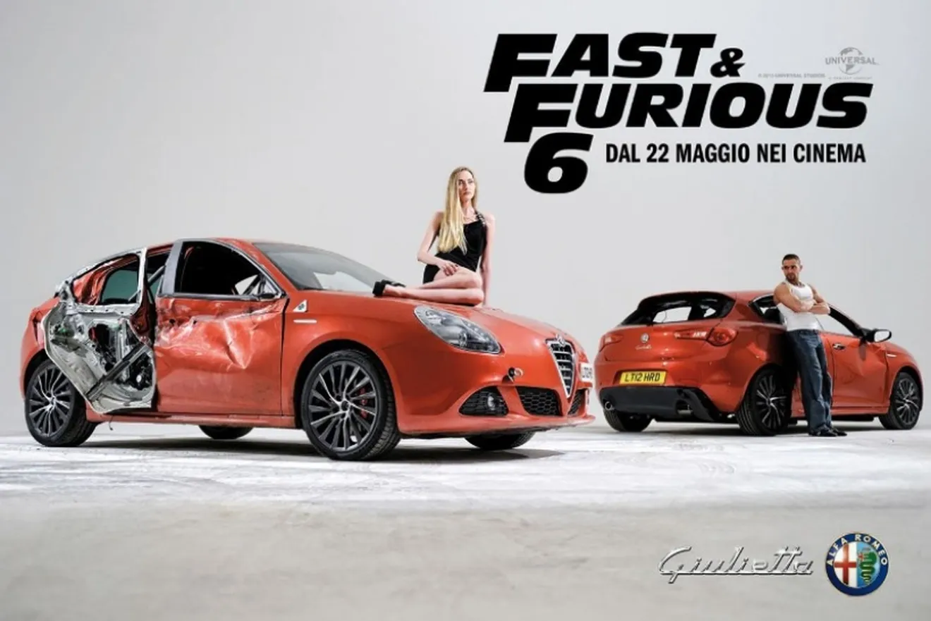 Alfa Romeo Giulietta, estrella de Fast & Furious 6