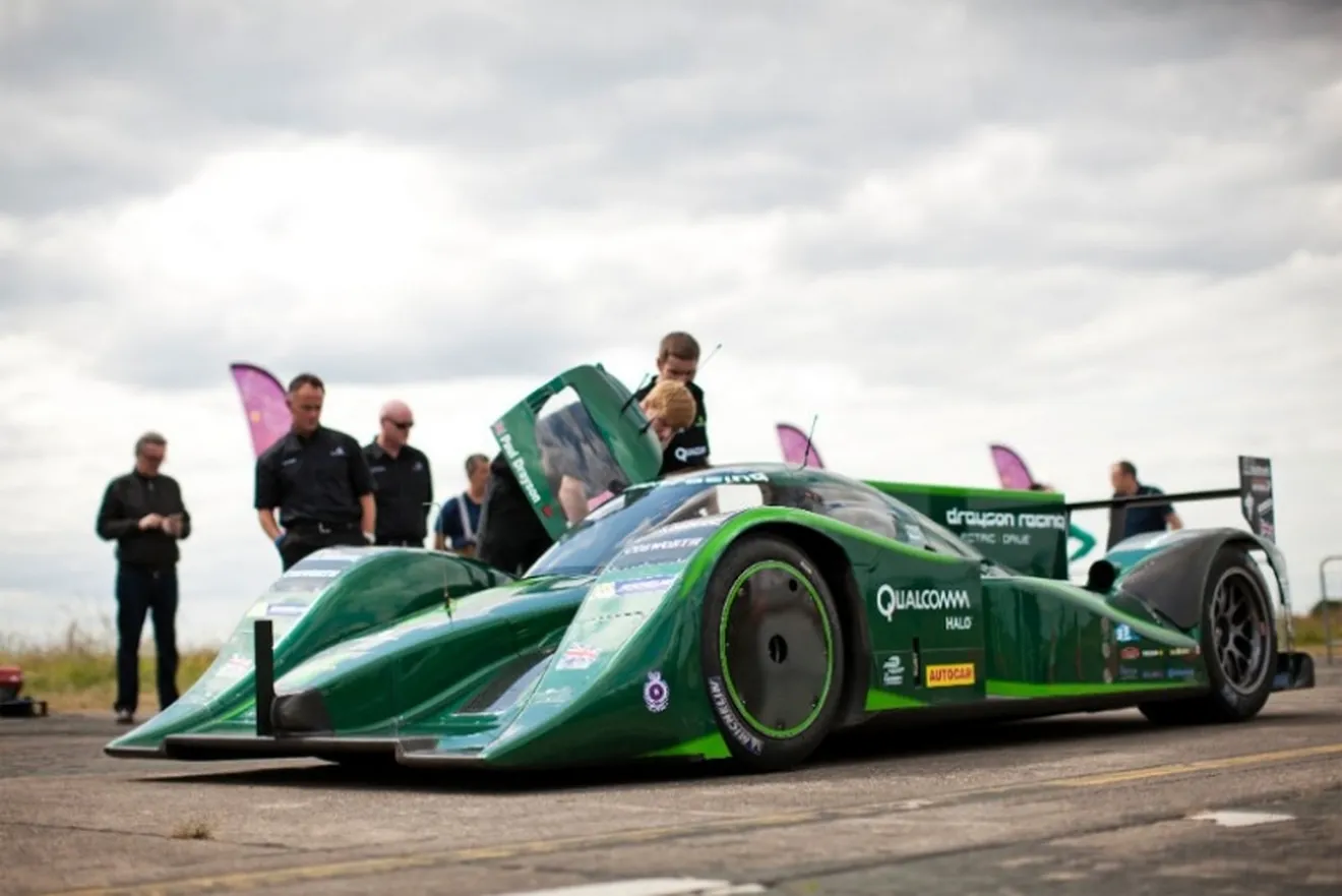 Drayson consigue el récord de velocidad para un coche de carreras eléctrico