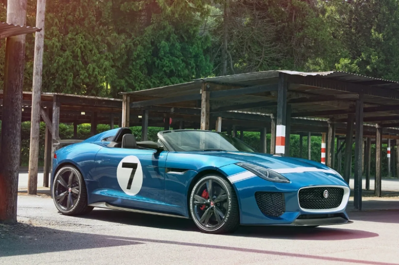 Jaguar Project 7, un llamativo F-Type Speedster para Goodwood 2013