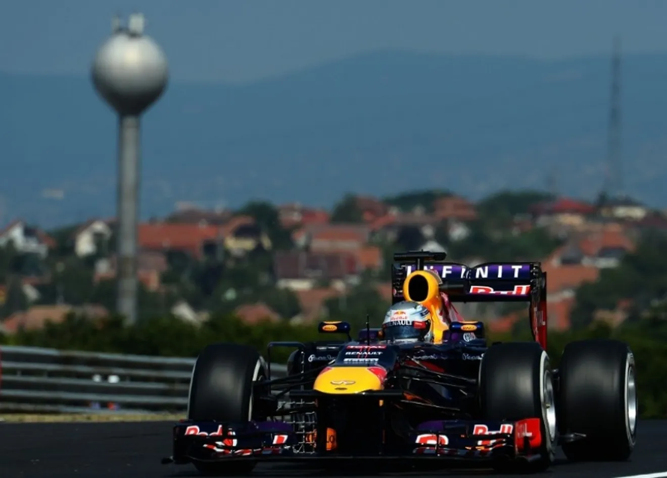 Vettel, pese a los problemas, comienza mandando en Hungaroring