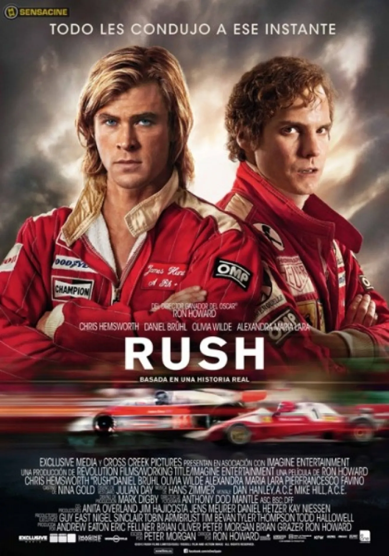 'Rush', póster final de la película sobre el mundo de la Fórmula 1