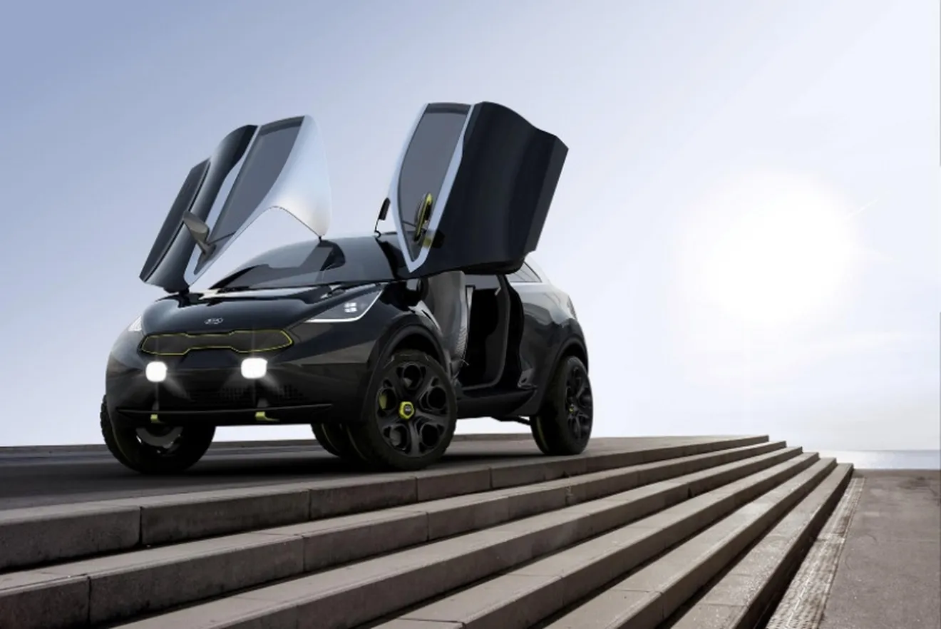 Kia Niro Concept, un prototipo crossover con diseño espacial