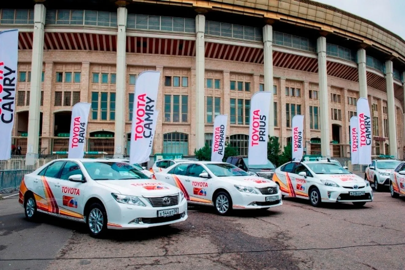 Toyota, coche oficial de los Mundiales de Atletismo 2013 en Moscú