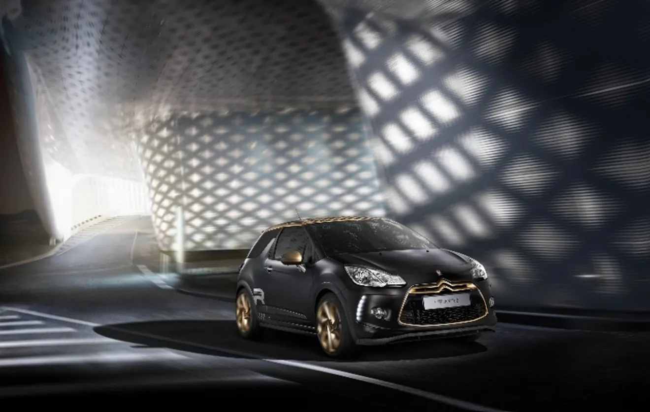 Citroën DS3 Racing Gold Mat, nueva edición especial en negro y oro mate 