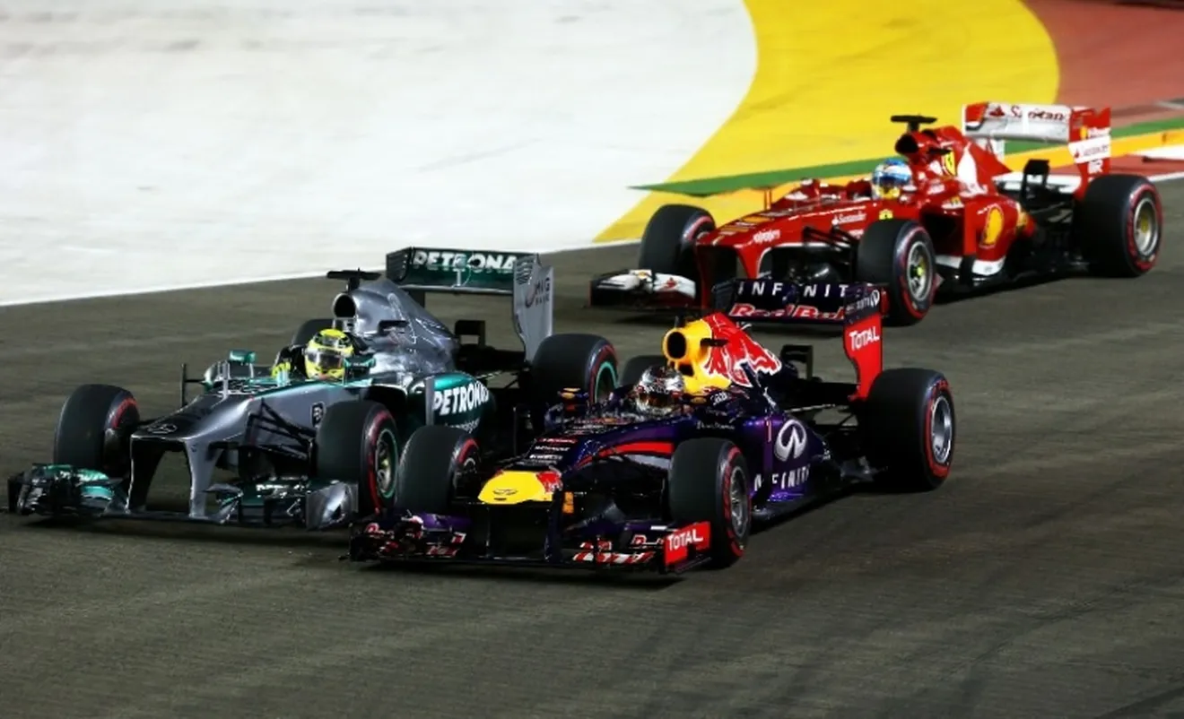 La victoria más sobrada de la temporada para Vettel