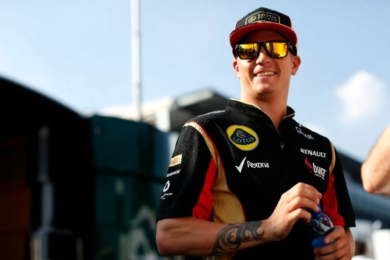 Räikkönen ha salido de Lotus porque no le han pagado todo su sueldo