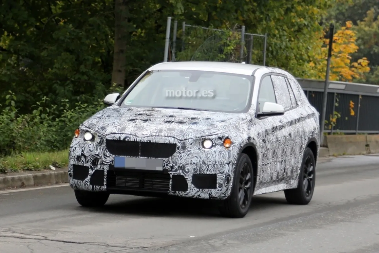 El BMW X1 de segunda generación es cazado en pruebas