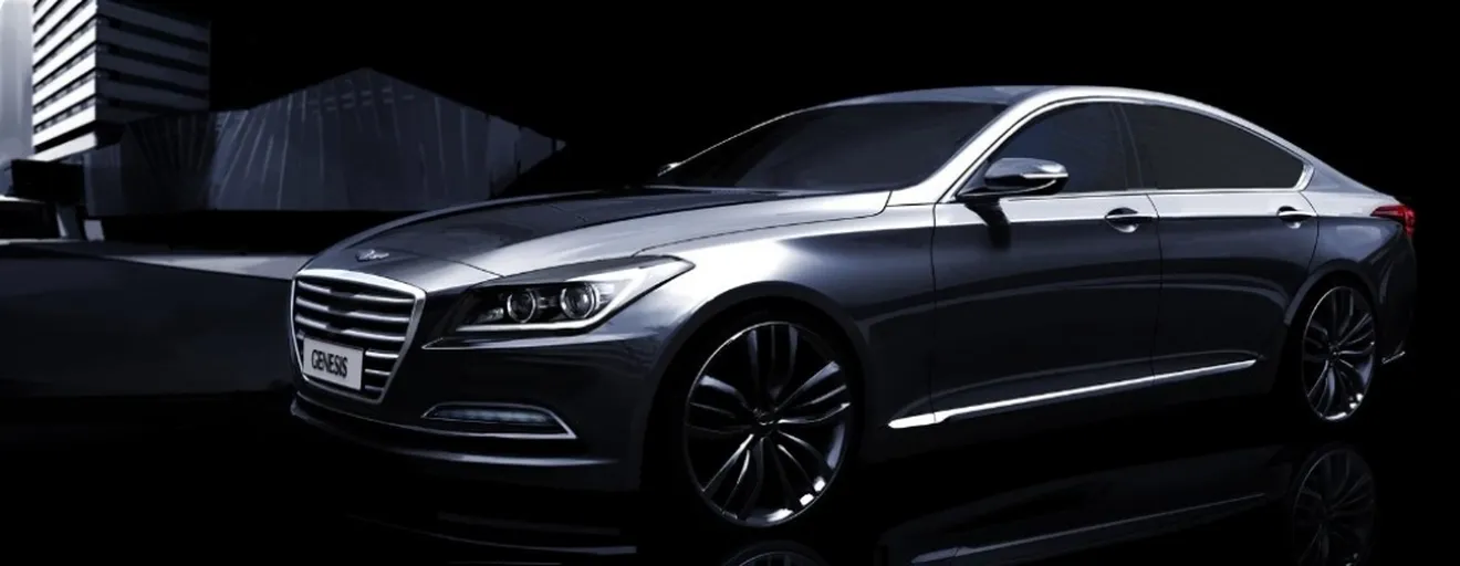 Hyundai Genesis 2014, así luce la nueva gran berlina coreana