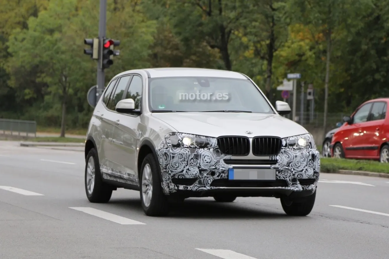 Nuevo BMW X3 2014 espiado