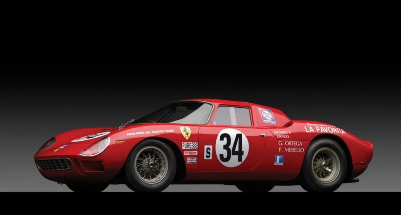 Ferrari 250 LM de 1964, un clásico subastado por más de diez millones de euros
