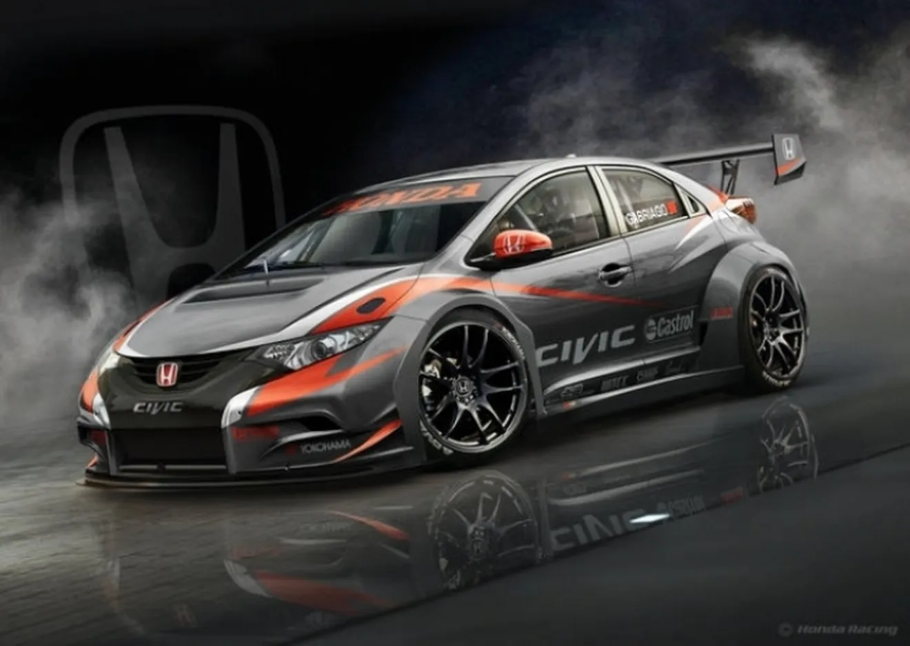 Honda Civic WTCC 2014, más radical para el Mundial de Turismos