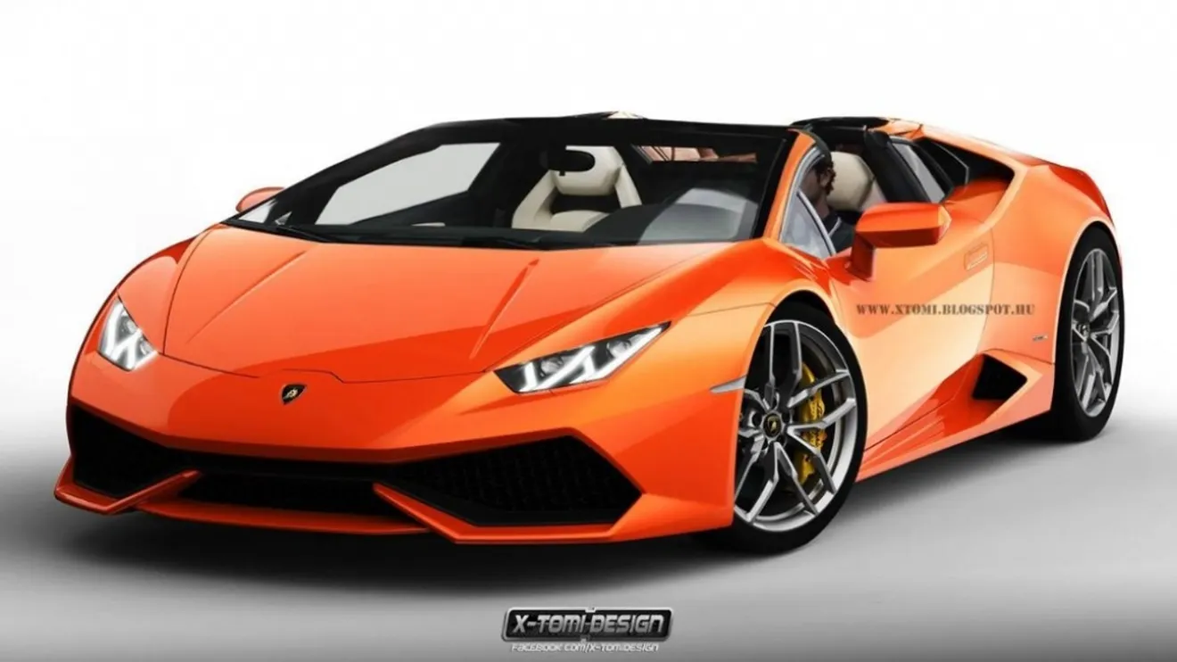 Imaginándonos los futuros Lamborghini Huracán Roadster, Superleggera y Squadra Corse