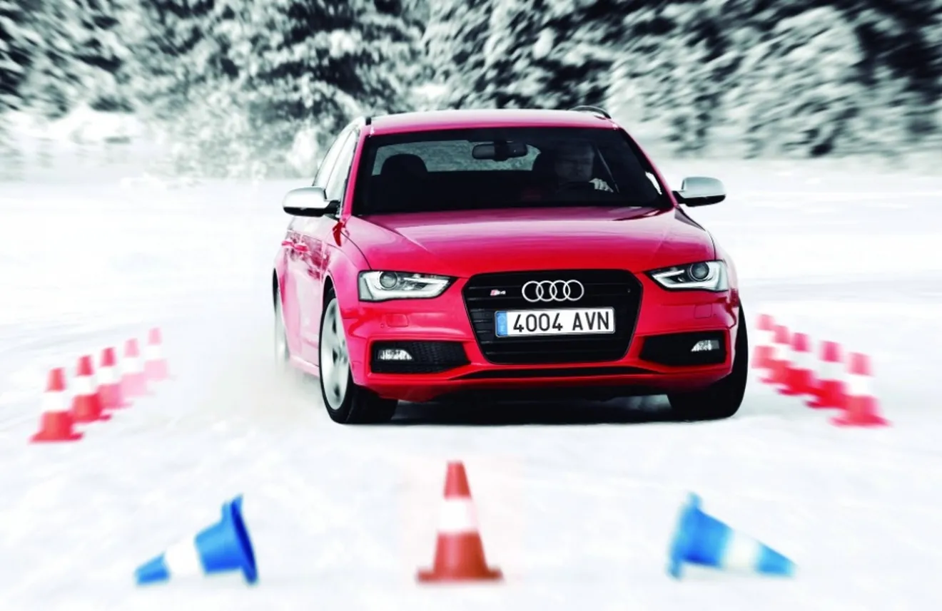 Audi Winter driving experience, cursos de conducción sobre hielo y nieve