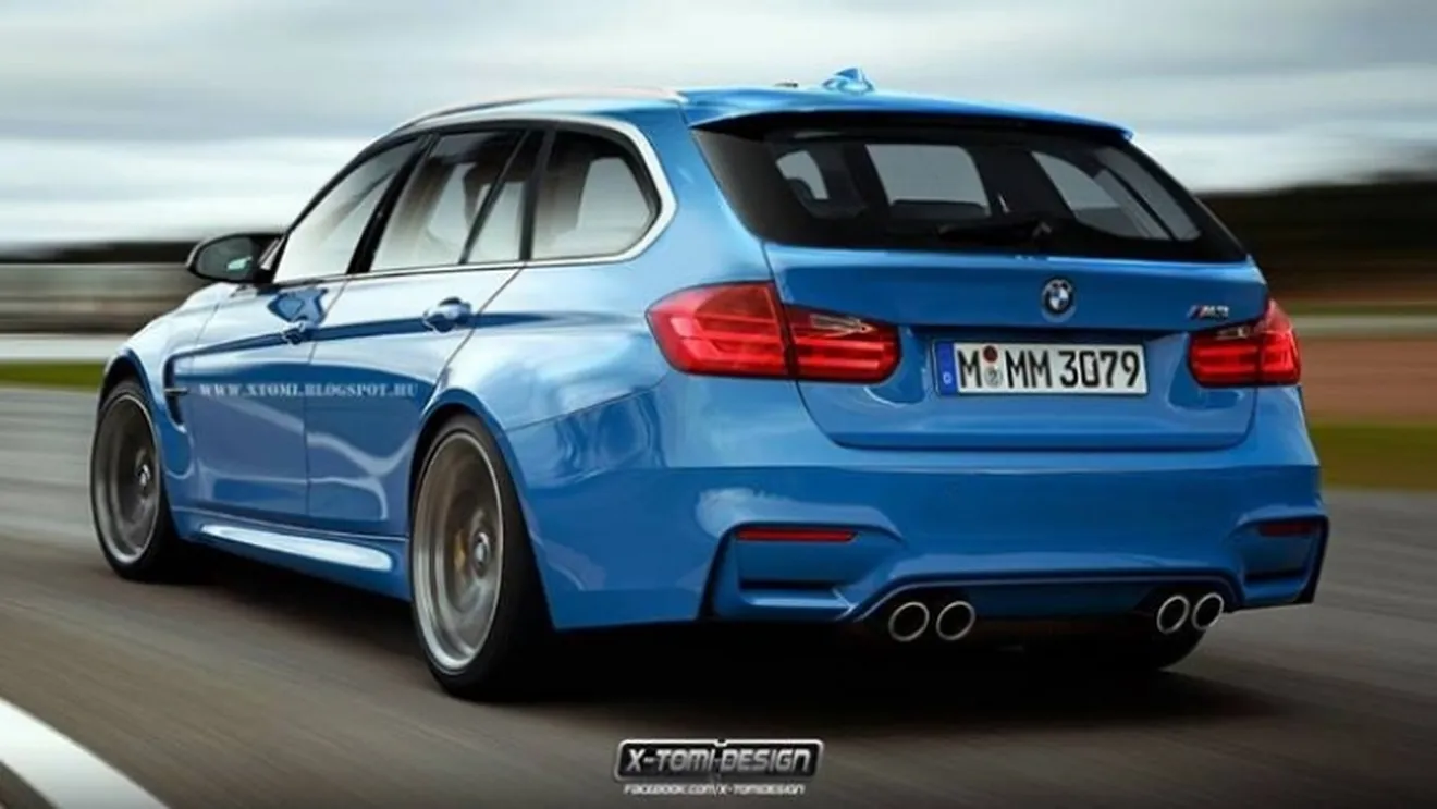 Así podría ser el BMW M3 Touring 2015
