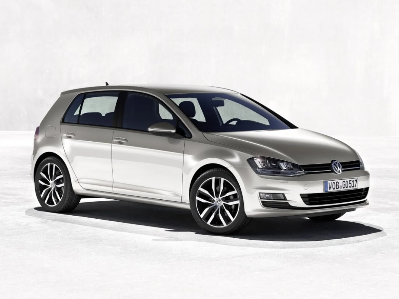 Alemania - Noviembre 2013: Triplete de Volkswagen