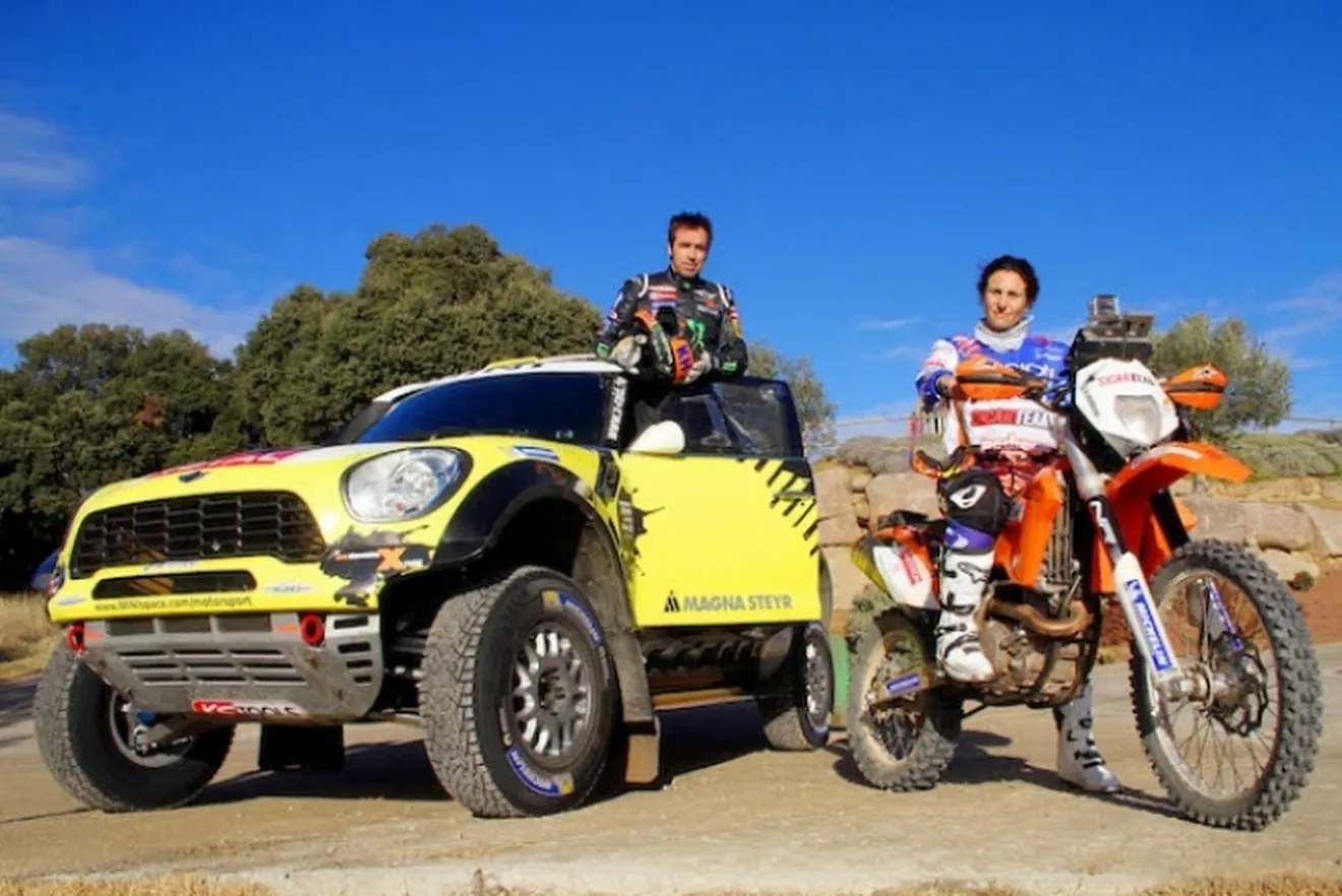 El matrimonio del Rally Dakar: Rosa Romero y Nani Roma
