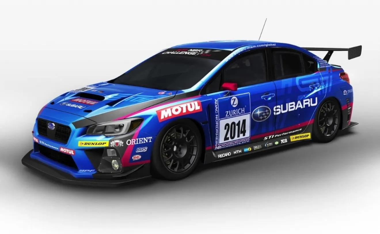 El Subaru WRX STI 2014, también en las 24 Horas de Nürburgring