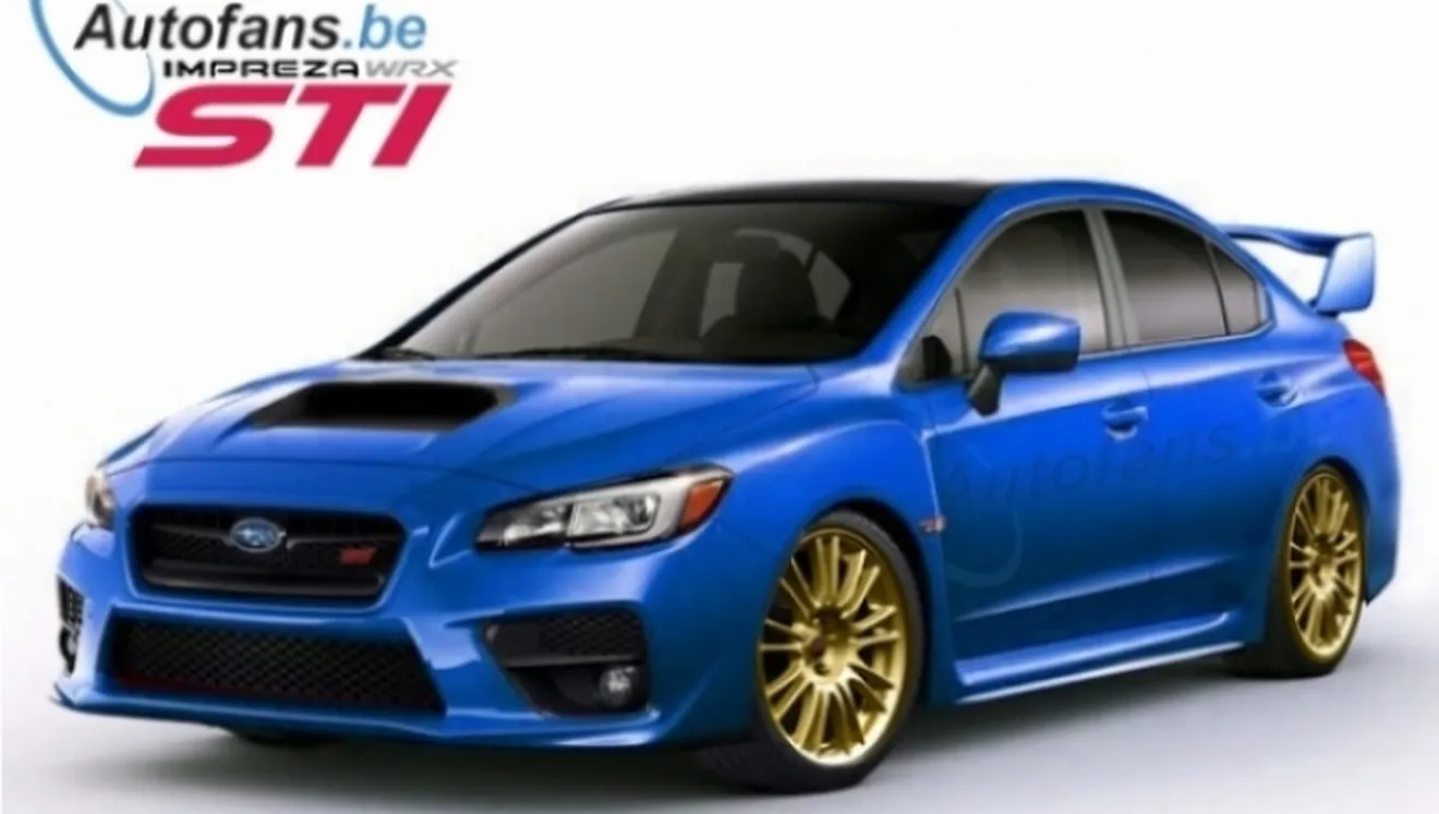 El Subaru WRX STI 2015 estará presente en el Salón de Detroit 2014