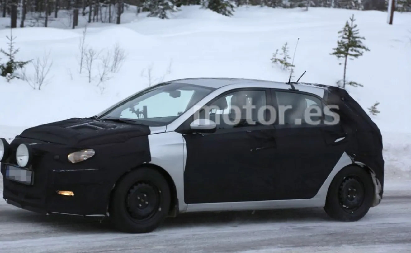 El Hyundai i20 2014 se pone a punto por pistas de nieve