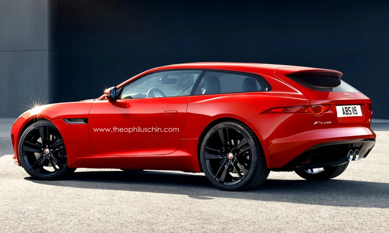 Imaginando un Jaguar F-Type Shooting Brake