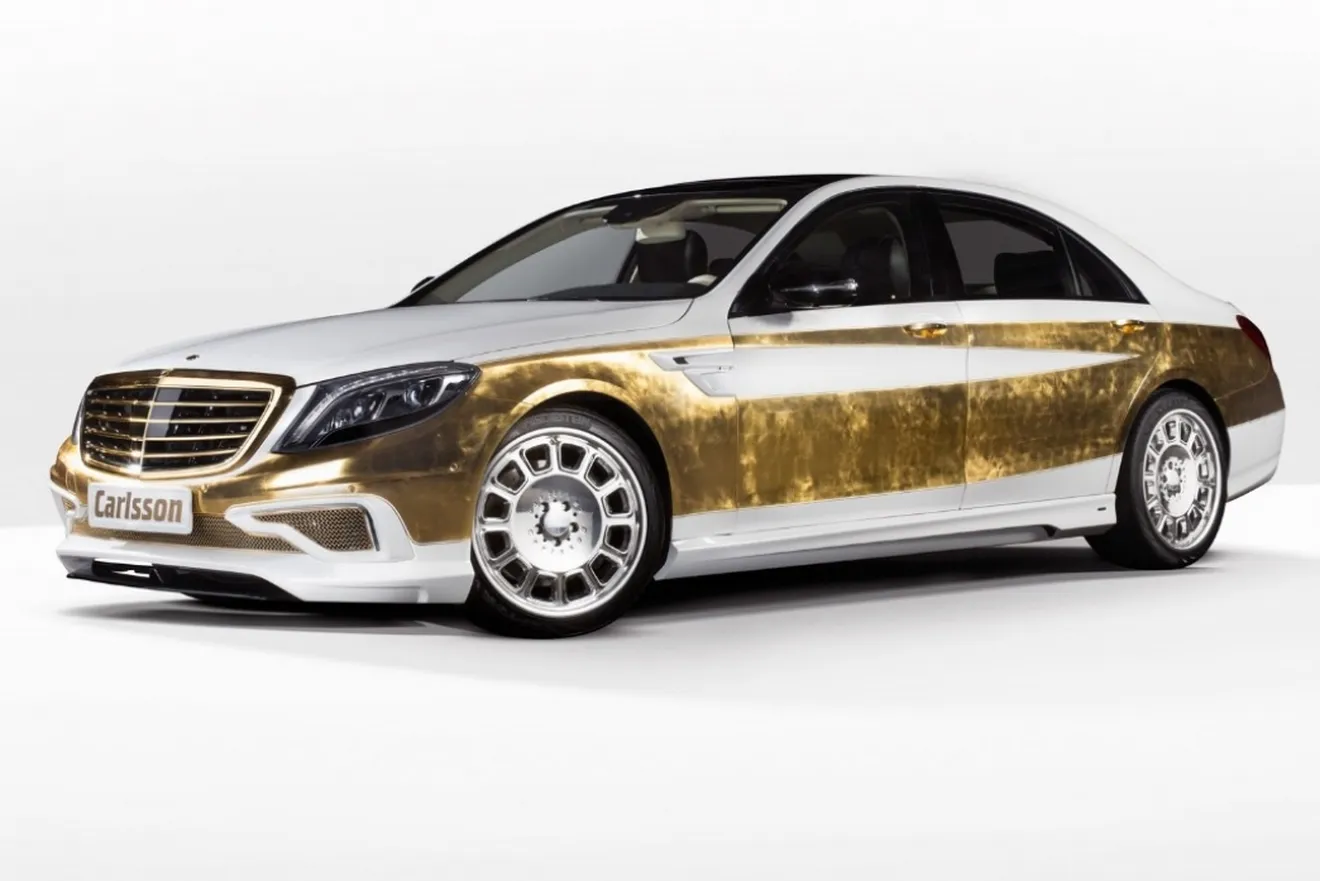 Mercedes Clase S CS50 Versailles Edition, un baño de oro firmado por Carlsson