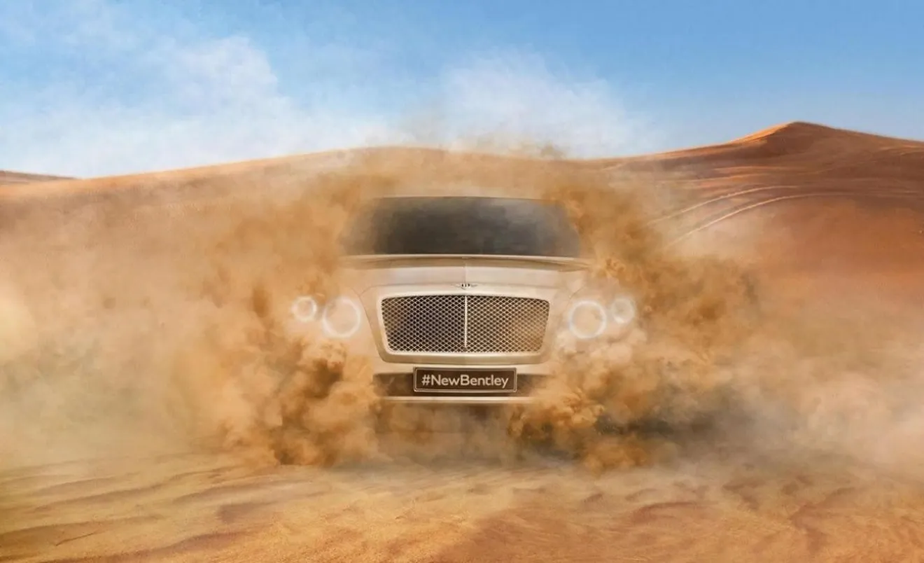 Bentley muestra la primera imagen de su SUV