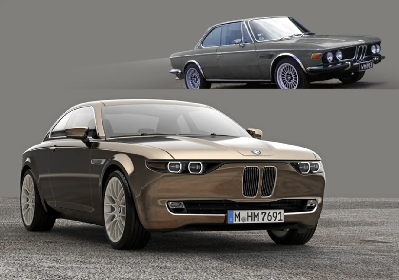 BMW CS Vintage Concept, la reinterpretación del mítico BMW E9