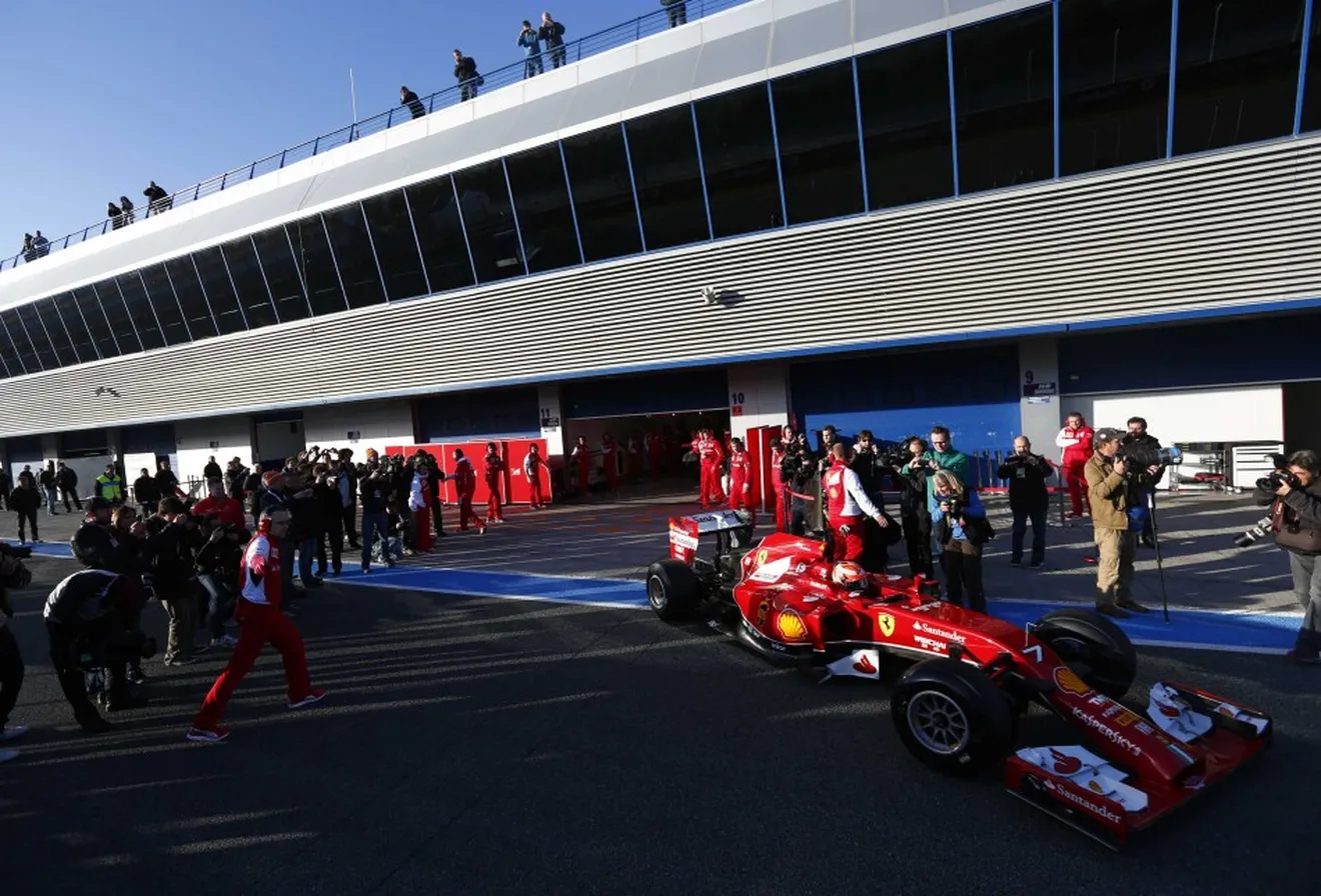 Diferencia de velocidad entre el Ferrari F14 T y el F138