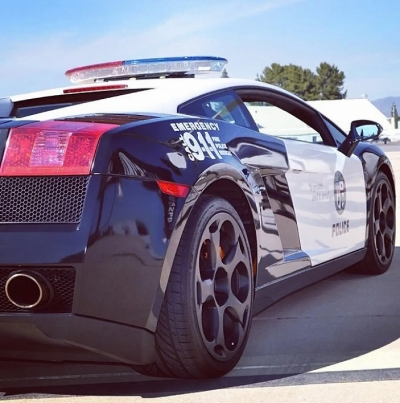 La Policía de Los Ángeles estrena un Lamborghini Gallardo