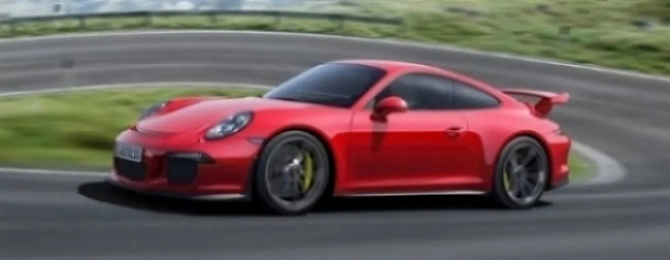 Funcionamiento de la dirección activa en las cuatro ruedas del Porsche 911 GT3