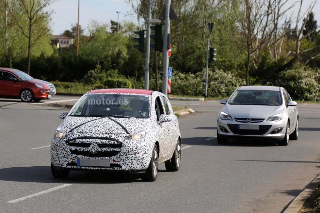 Opel Corsa 2015, nueva generación en pruebas